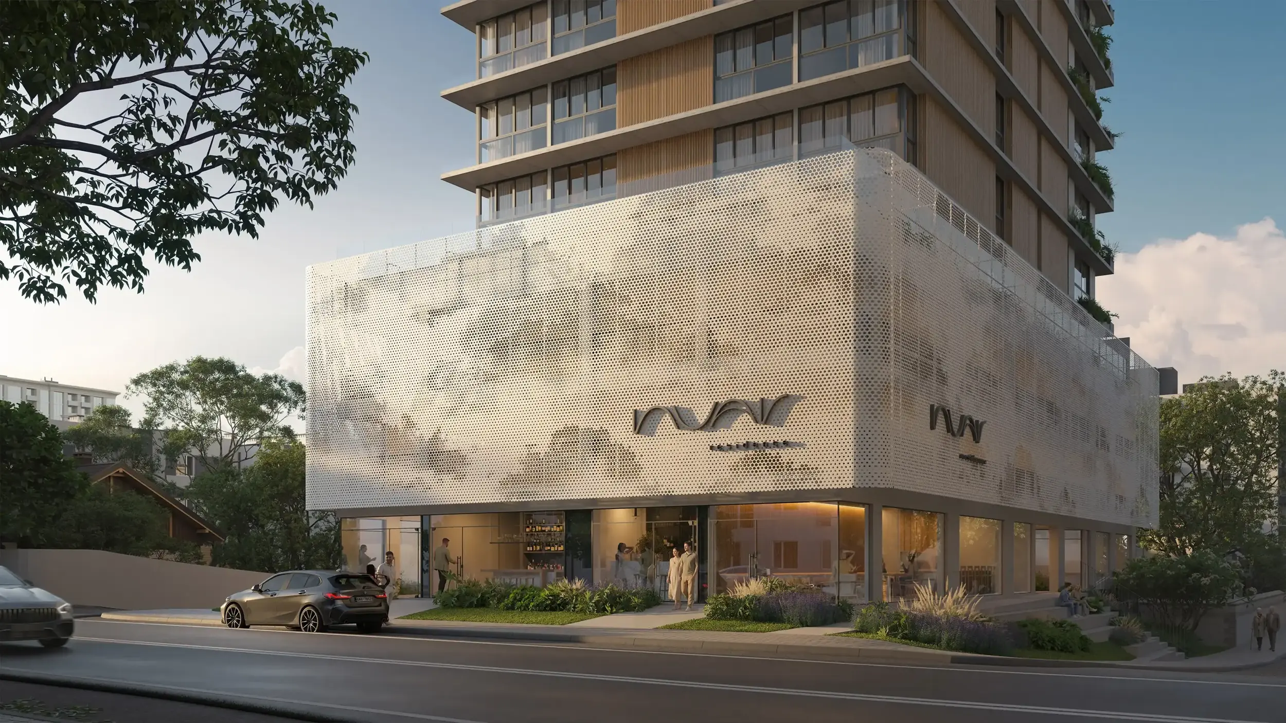 NUAR Residence — Vista Fachada